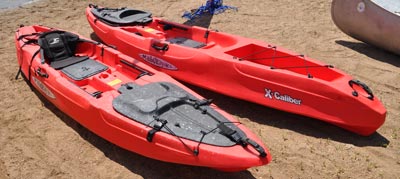 Single kayaks - boards